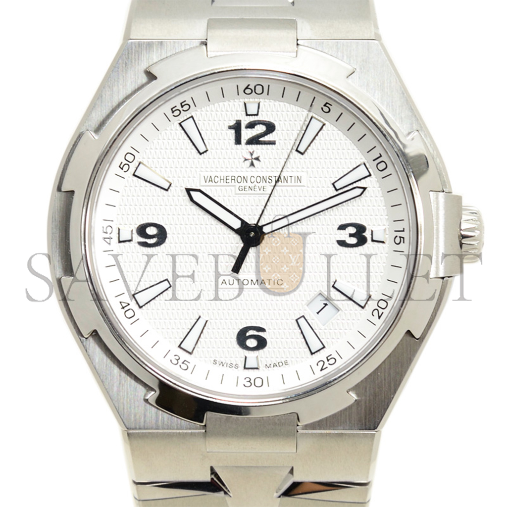 vacheron Co*sta*t*n overseas automatic stainless steel silver watch 47040/b01a-9093